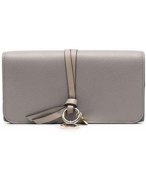 Chloé Alphabet Wallet - Grey