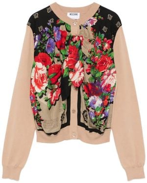 Moschino Vest Met Bloemenprint - Rood