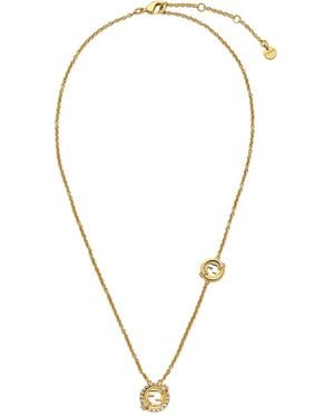 Fendi Collar Ever Round - Metálico