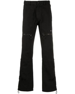 Off-White c/o Virgil Abloh Multi-Pocket Straight-Leg Jeans - Black