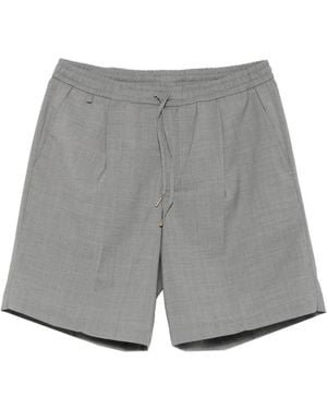 Briglia 1949 Pleated Drawstring Shorts - Grey