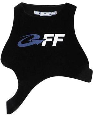 Off-White c/o Virgil Abloh Débardeur Exact Opposite En Coton - Noir