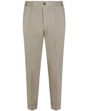 Incotex Pleated Trousers - Grey