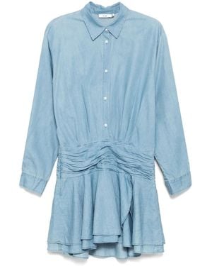 B+ AB Robe En Jean - Bleu