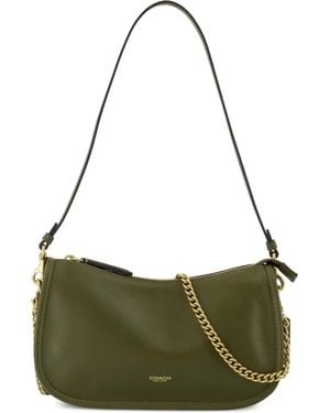 COACH Grüne Leder Umhängetasche