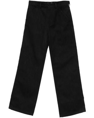 Rier Straight Leg Trousers - Black