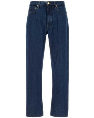 Jil Sander Jean À Coupe Droite - Blue