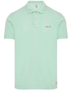 Bob Logo-Embroidered Polo Shirt - Green