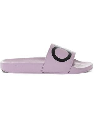 Ferragamo Gancini Groovy Sandals - Purple