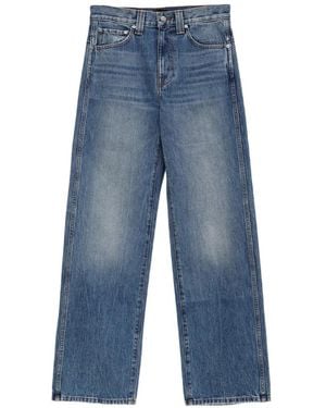 KHAITE Vaqueros Bonnie Holgados - Azul