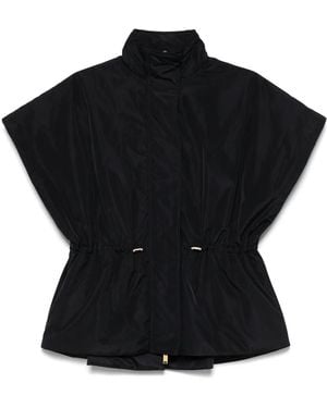 Fabiana Filippi High-Neck Gilet - Black