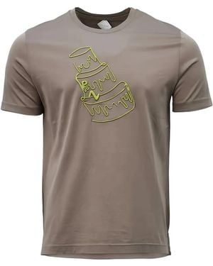 Pal Zileri Graphic Print T-Shirt - Grey