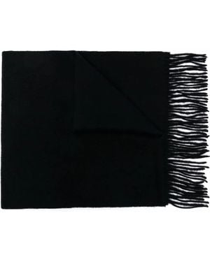 Carhartt Clan Fine-Knit Fringe Scarf - Black