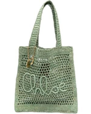 Chloé Sac À Main Summer Banana - Vert