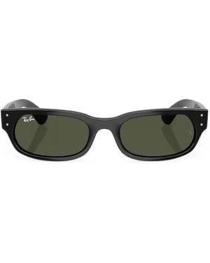 Ray-Ban Occhiali Da Sole Rettangolari - Verde