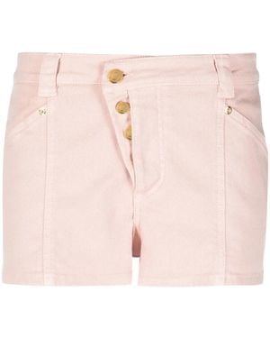 Tom Ford Button-Fastening Denim Shorts - Pink