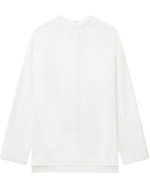 Enfold Long Sleeve Shirt - White