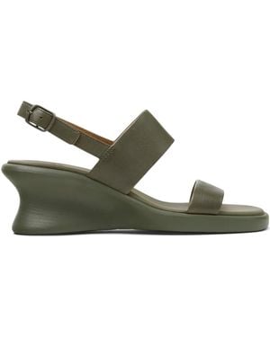 Camper Louise Buckled Sandals - Green