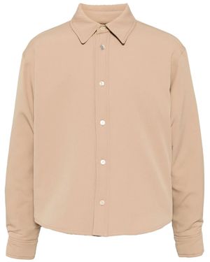 Adererror Logo-Tag Shirt Jacket - Natural