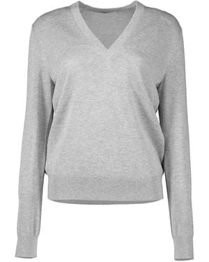 Michael Kors Pullover Mit V-Ausschnitt - Grau