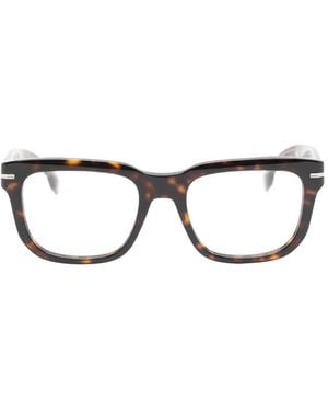 HUGO Brille Mit Eckigem Gestell - Schwarz
