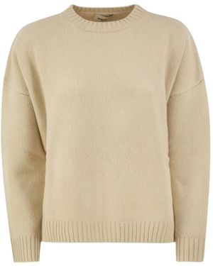 Weekend by Maxmara Sibari Crew-Neck Jumper - Natural