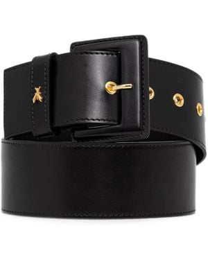 Patrizia Pepe Fly Plaque Wide Belt - Black