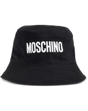 Moschino Cappello Bucket Reversibile - Nero