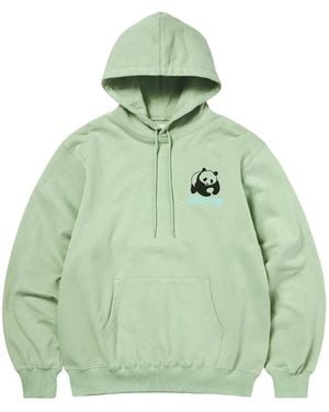 thisisneverthat Hoodie mit Panda-Print - Grün
