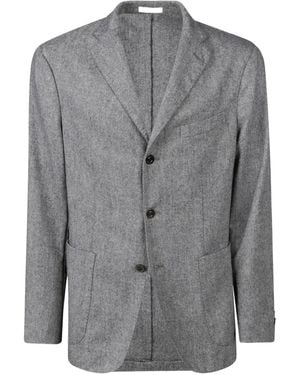 Boglioli Three-Button Patch-Pocket Jacket - Gray
