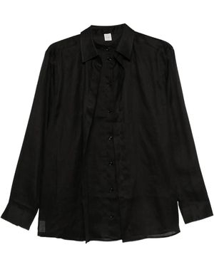 TOTEME Chemise À Boutonnière - Noir