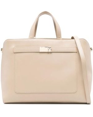 Tommy Hilfiger Heritage Laptop Bag - Natural