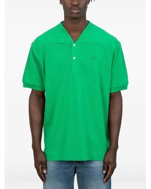Lacoste Logo-Appliqué Polo Shirt - Green