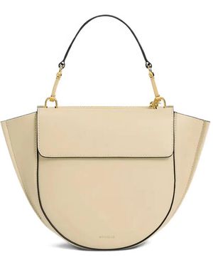 Wandler Hortensia Top Handle Satchel - Natural