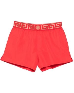 Versace Bañador Medusa - Rojo