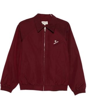 ShuShu/Tong Logo-Detail Track Jacket - Red