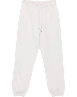 Y-3 Broek Met Elastische Manchetten En Trekkoord - Wit