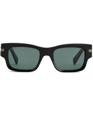 Tod's Occhiali Da Sole Squadrati - Verde