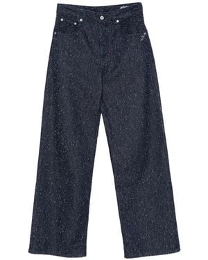 Jacquemus Jean À Passants De Ceinture - Blue