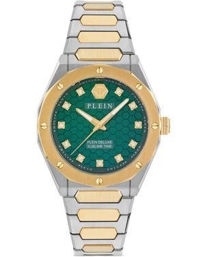 Philipp Plein Deluxe Lady 36Mm Watch - Blue