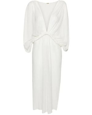 Cult Gaia Inga Tied Cover-Up - White