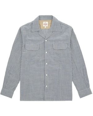 Fortela Baker Bowling Shirt - Grey