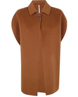 Liviana Conti Wool Jacket - Brown