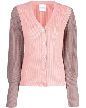Madeleine Thompson Pavo Knit Cardigan - Pink