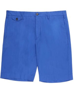 Incotex Slim-Fit Shorts - Blue