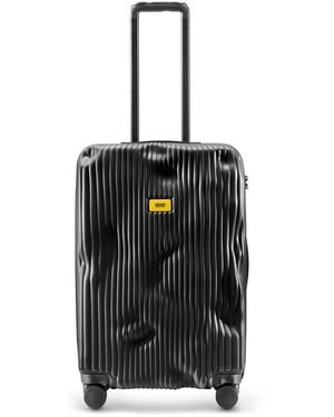 Crash Baggage Stripe Suitcase - Black