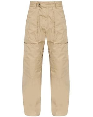 DSquared² Paneled Wide-Leg Pants - Natural