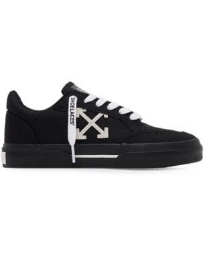 Off-White c/o Virgil Abloh Vulcanized Low Trainers - Black