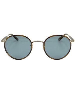 Garrett Leight Round-Frame Sunglasses - Brown