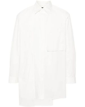 Y-3 Layered Poplin Shirt - White